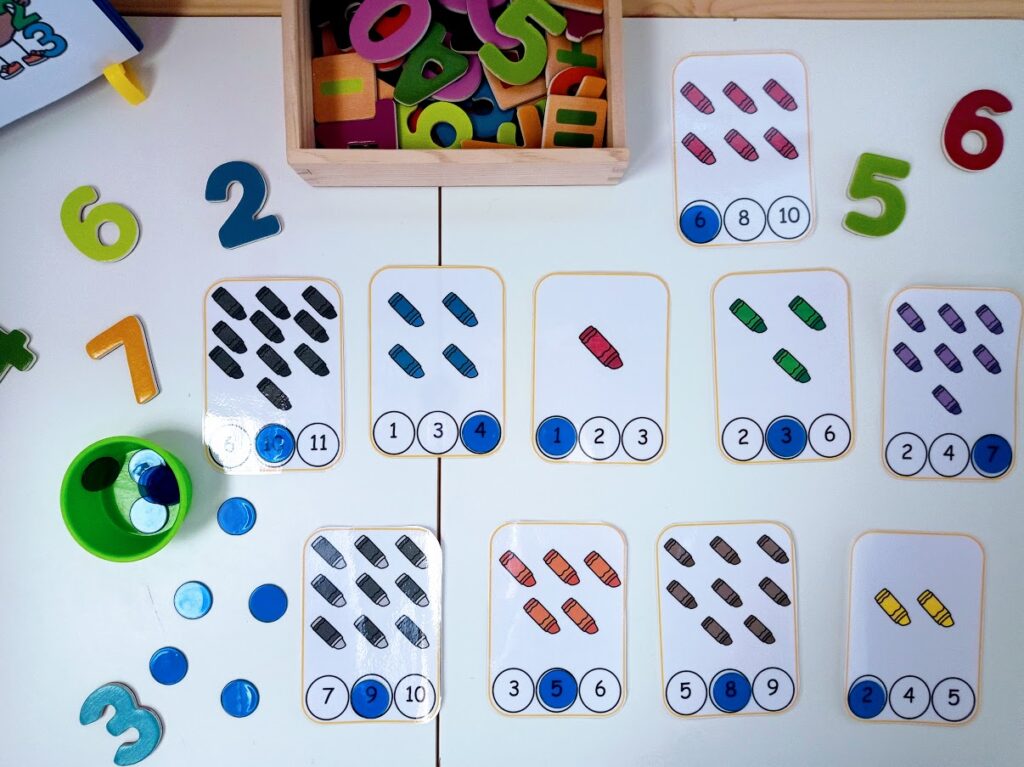 Δωρεάν εκτυπώσιμο: "Παίζω και μαθαίνω τους αριθμούς"