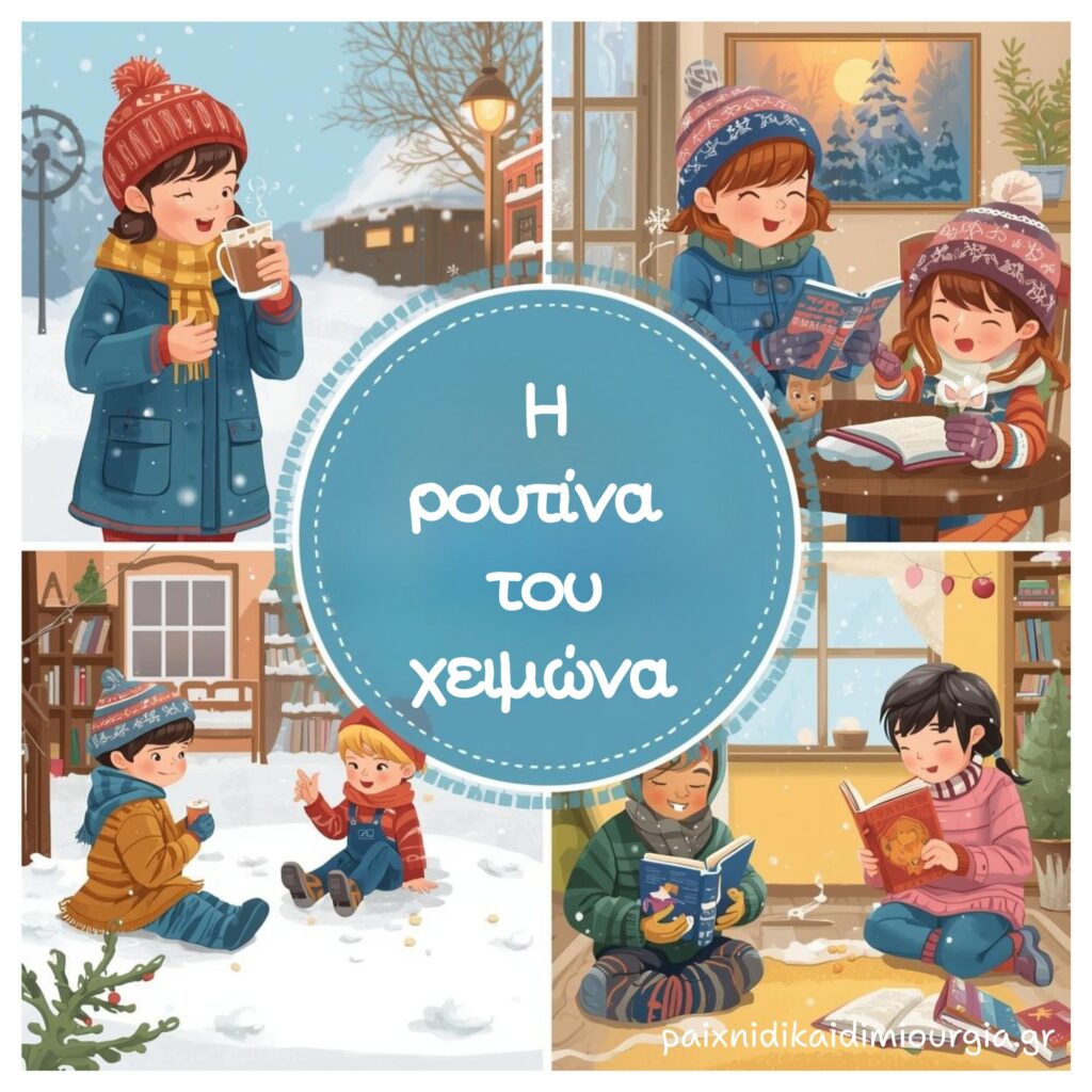 10 αναλυτικές δραστηριότητες με θέμα τον Χειμώνα.