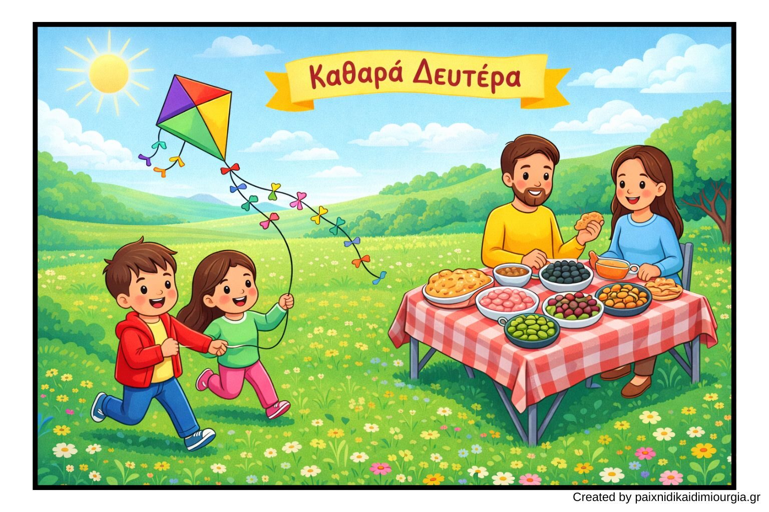 Κυρά Σαρακοστή, Χαρταετός & Νηστίσιμα: Δημιουργικές Δραστηριότητες για Νηπιαγωγείο