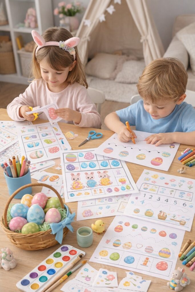 Πασχαλινά φύλλα δραστηριοτήτων για παιδιά